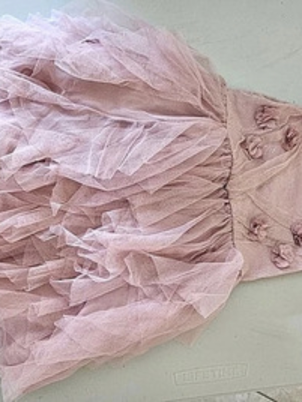 Nanette Lepore Girls Pink Formal Dress Size 4T Like New